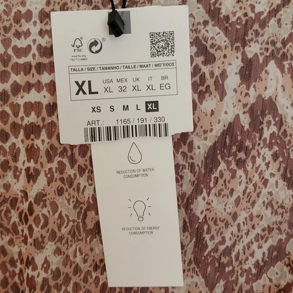 Zara mini dress sz.Xl. - Picture 10 of 11